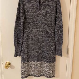 Soybu Dress melange with white print, size L